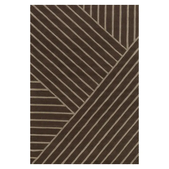Kayoom Kurzflorteppich Cool 5056 (Taupe, 180 x 120 cm, 100 % Modacryl)