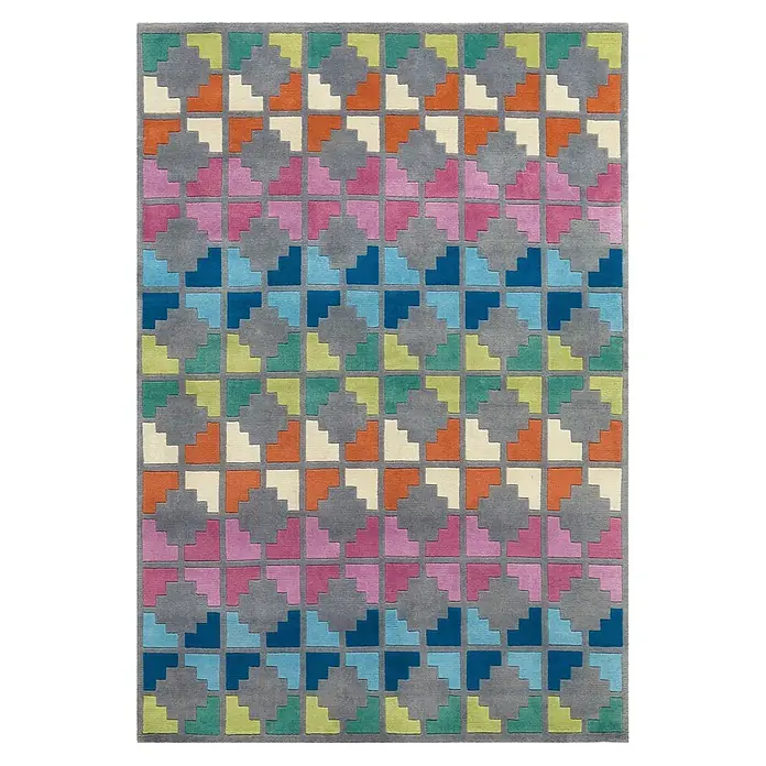Kayoom Wollteppich Cristal 8019 (Multi, 180 x 120 cm, 100 % Wolle)