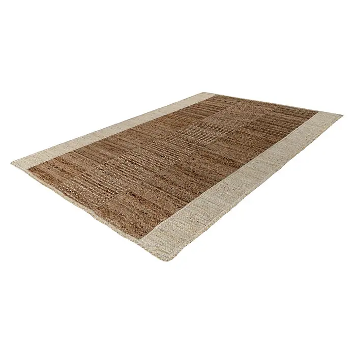 Kayoom Juteteppich Cozy Bliss 470 (Elfenbein, 230 x 160 cm, 100 % Jute)