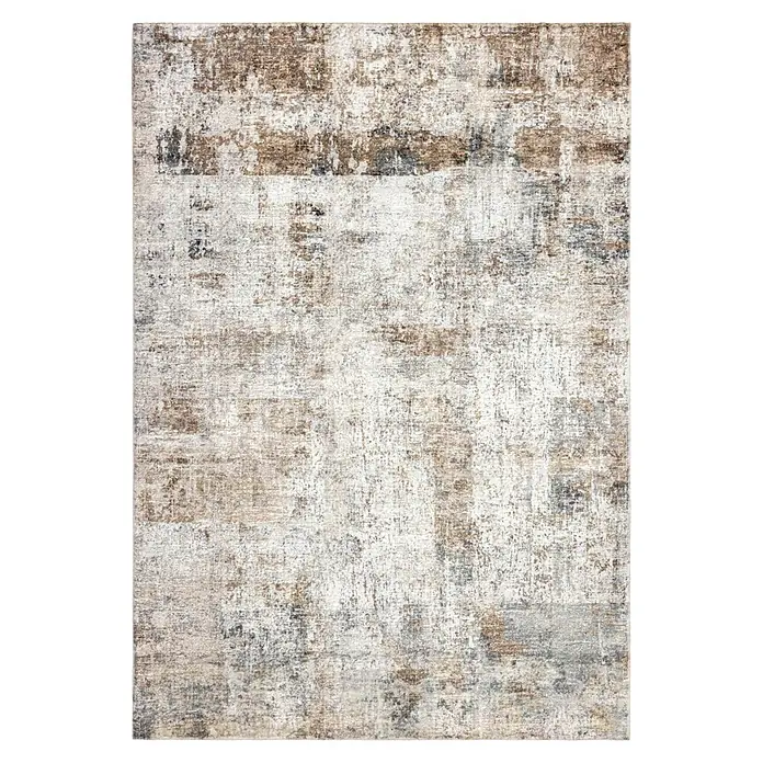 Kayoom Kurzflorteppich Elegantica 327 (Taupe, 330 x 230 cm, 80 % Polyester, 20 % Baumwolle)