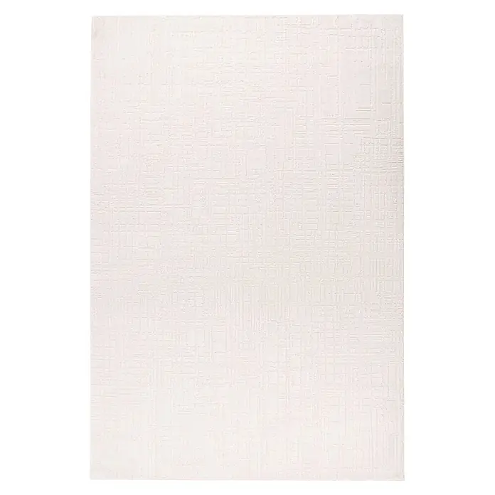 Kayoom Kurzflorteppich Bandito 125 (Elfenbein, 290 x 200 cm, 100 % Polyester)
