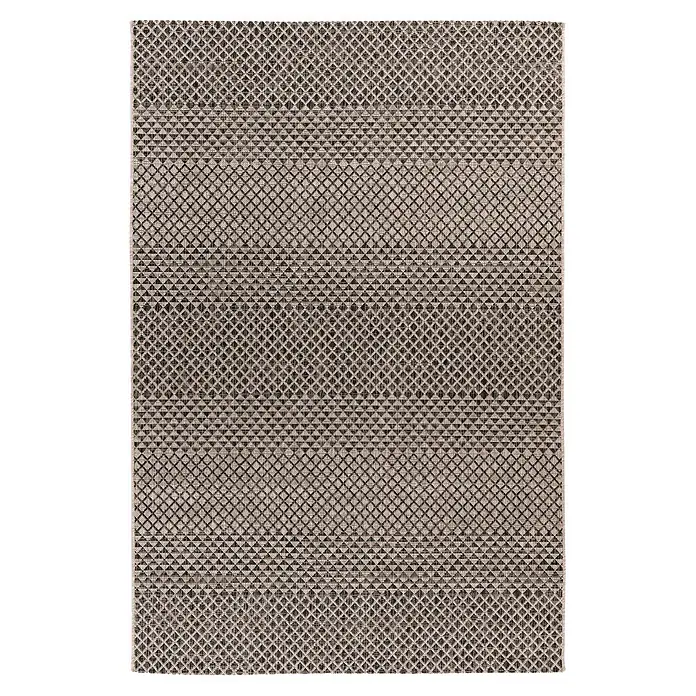 Kayoom Outdoor-Teppich Nautic 887 (Grau, 150 x 80 cm, 100 % Polypropylen)