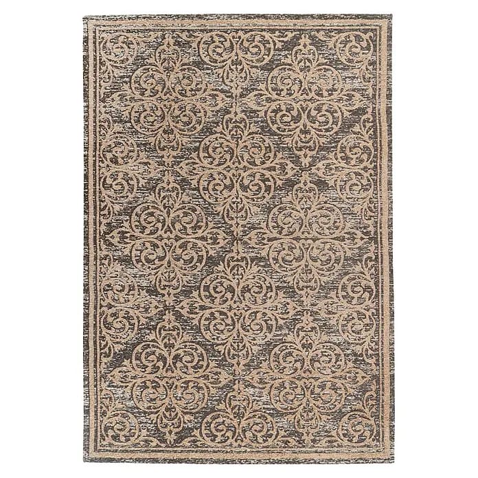 Kayoom Kurzflorteppich Davis 125 (Beige, 230 x 160 cm, 100 % Polyester)