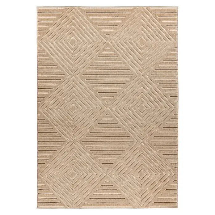 Kayoom Outdoor-Teppich Dreamcatcher 225 (Beige, 150 x 80 cm, 100 % Polypropylen)