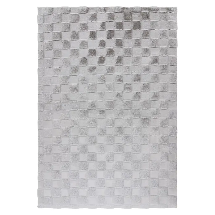 Kayoom Hochflorteppich Botany 625 (Silber, 150 x 80 cm, 100 % Polyester)