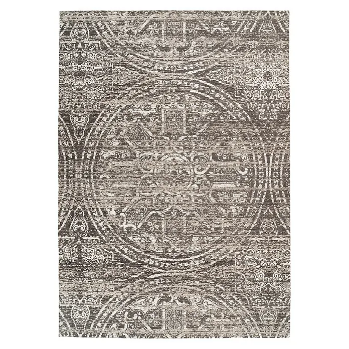 Kayoom Kurzflorteppich Davis 425 (Grau, 230 x 160 cm, 100 % Polyester)