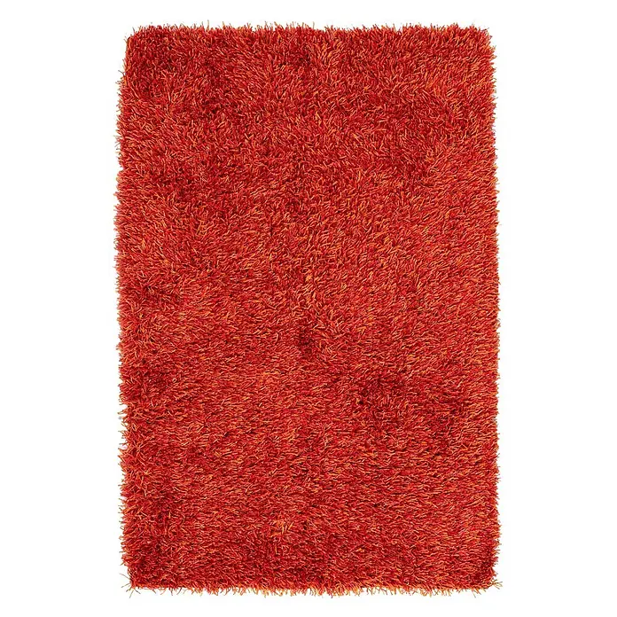Kayoom Hochflorteppich Beat 8102 (Orange, 180 x 120 cm, 67 % Polyester, 33 % Modacryl)