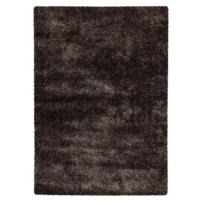 Kayoom Hochflorteppich Soul 8120 (Anthrazit, Durchmesser: 200 cm, 100 % Polyester)