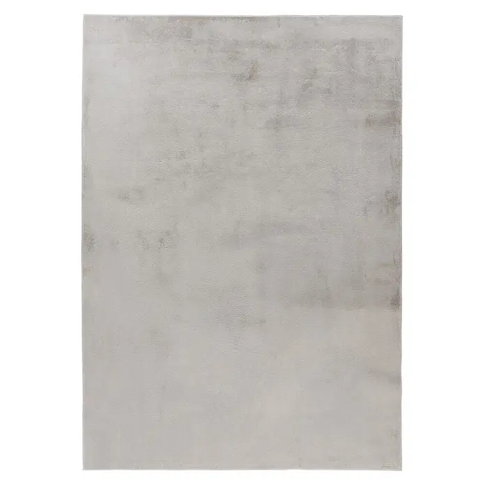 Kayoom Kurzflorteppich Surfacer 225 (Silber, 170 x 120 cm, 100 % Polyester)