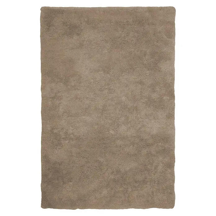 Kayoom Hochflorteppich Dolphin 500 (Taupe, 110 x 60 cm, 100 % Polyester)