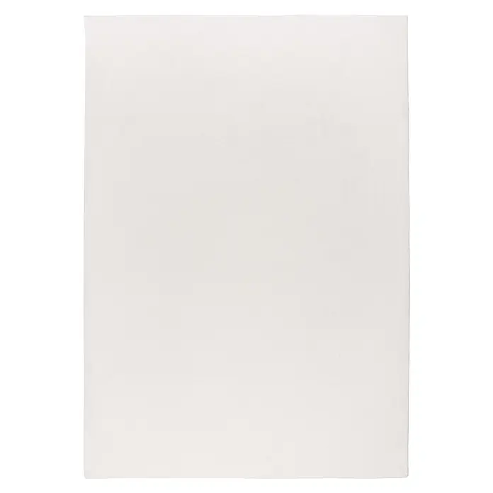 Kayoom Kurzflorteppich Earthquake 225 (Weiß, 140 x 80 cm, 100 % Polyester)