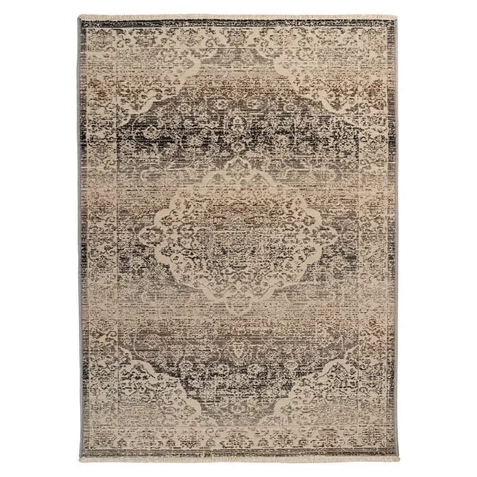 Kayoom Kurzflorteppich Charin 725 (Beige, 180 x 120 cm, 100 % Polypropylen)