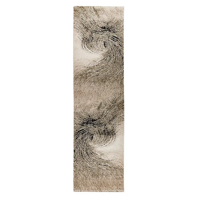 Kayoom Kurzflorteppich Firenze 487 (Grün, 300 x 80 cm, 70 % Polypropylen, 30 % Polyester)