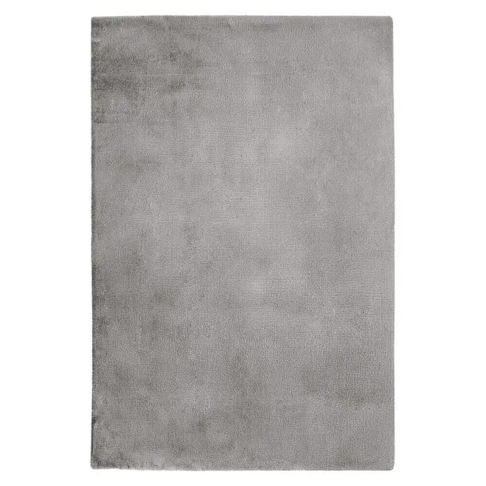 Kayoom Hochflorteppich Chaplin 545 (Silber, 150 x 80 cm, 100 % Polyester)