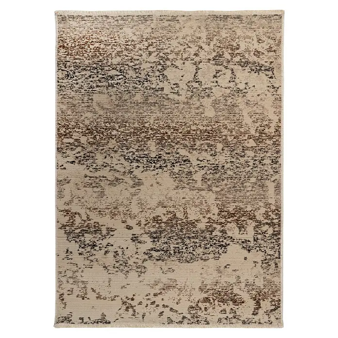 Kayoom Kurzflorteppich Charin 225 (Beige, 230 x 160 cm, 100 % Polypropylen)