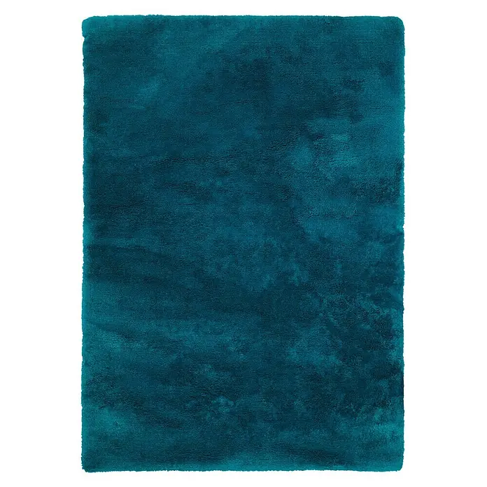 Kayoom Hochflorteppich Dolphin 500 (Blau, 290 x 200 cm, 100 % Polyester)