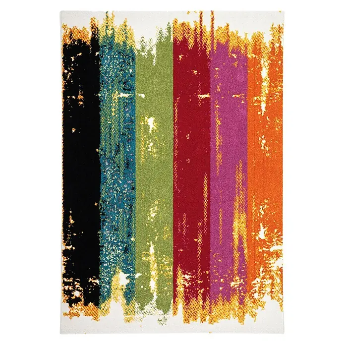 Kayoom Kurzflorteppich Guayama 242 (Multi, 170 x 120 cm, 100 % Polypropylen)