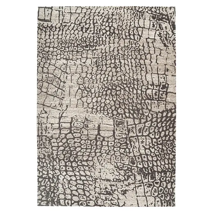Kayoom Kurzflorteppich Davis 325 (Grau, 170 x 120 cm, 100 % Polyester)