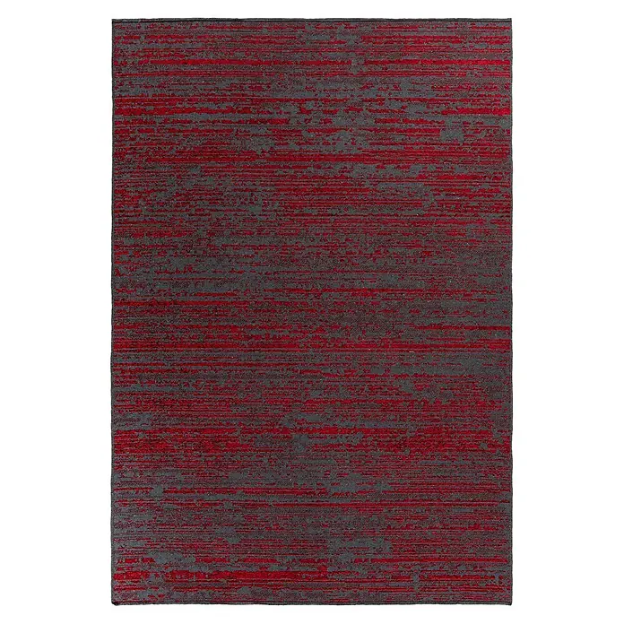Kayoom Flachgewebeteppich Kalea 125 (Rot, 170 x 120 cm, 100 % Polyester)