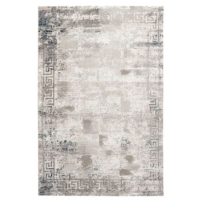 Kayoom Kurzflorteppich Olivo 921 (Taupe, 150 x 80 cm, 100 % Polyester)