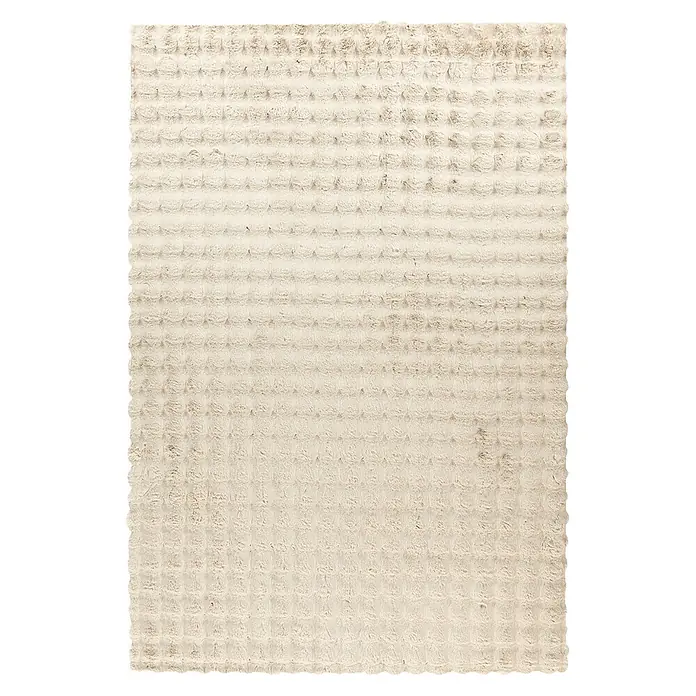 Kayoom Fellteppich Hailey 125 (Creme, 290 x 200 cm, 100 % Polyester)