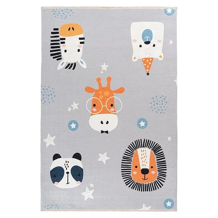 Kayoom Kinderteppich Joanna 613 (Multi, 170 x 115 cm, 70 % Baumwolle, 30 % Polyester)