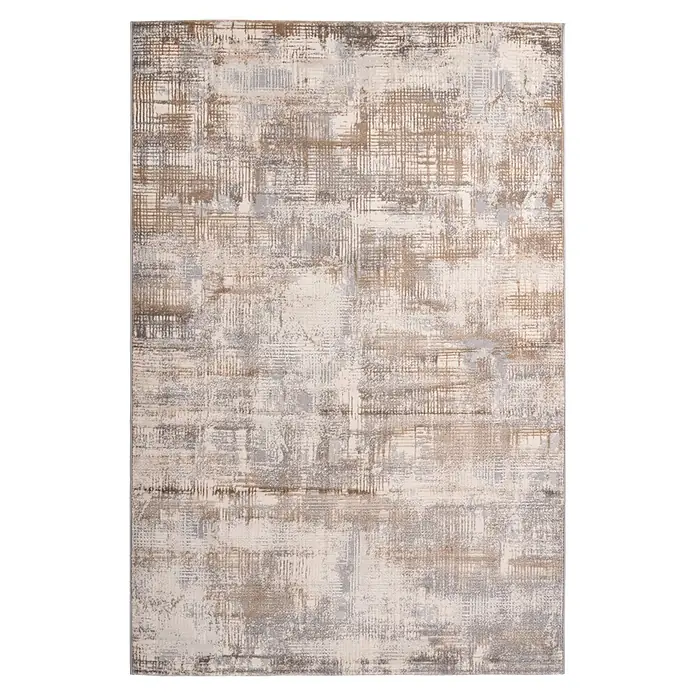 Kayoom Kurzflorteppich Sail 701 (Taupe, 170 x 120 cm, 70 % Polypropylen, 30 % Polyester)