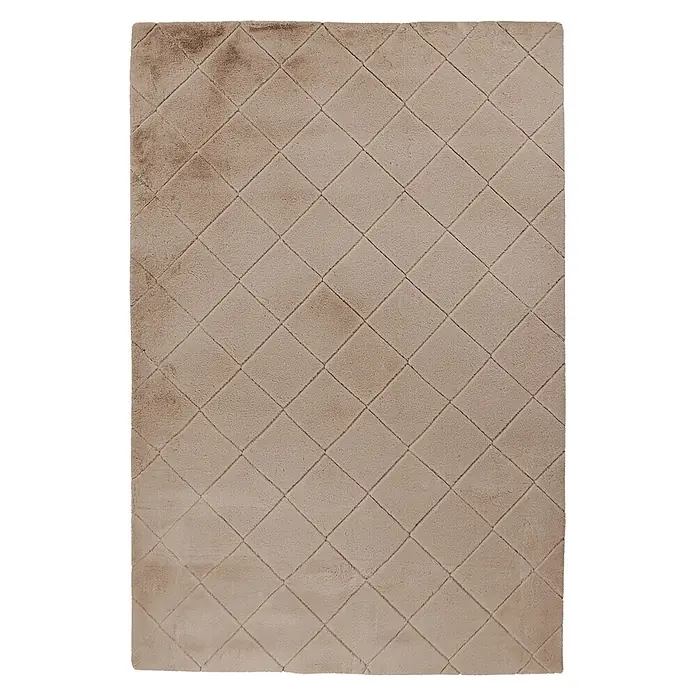 Kayoom Hochflorteppich Imala 125 (Beige, 290 x 200 cm, 100 % Polyester)
