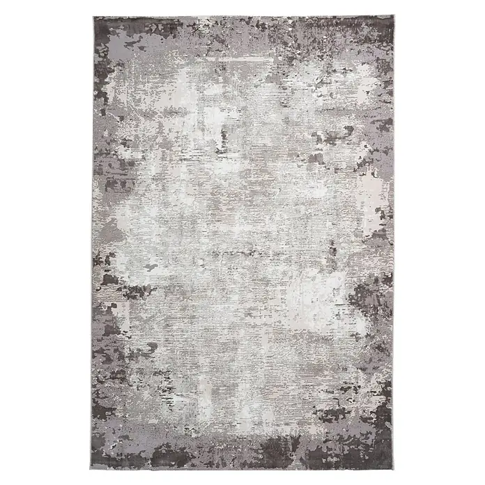 Kayoom Kurzflorteppich Olivo 922 (Taupe, 150 x 80 cm, 100 % Polyester)