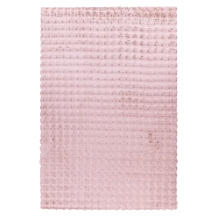 Kayoom Fellteppich Hailey 125 (Rosa, 290 x 200 cm, 100 % Polyester)