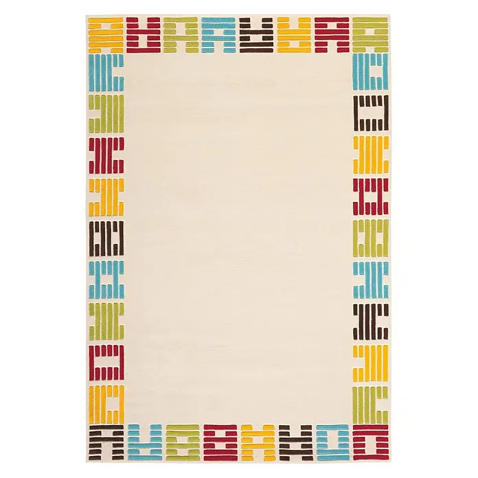 Kayoom Kurzflorteppich Joy 4096 (Creme, 240 x 170 cm, 100 % Modacryl)