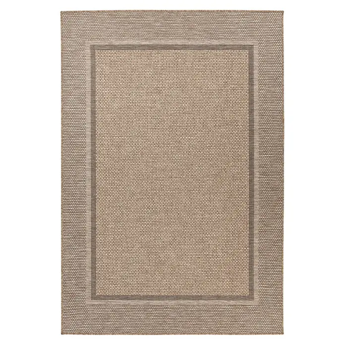 Kayoom Outdoor-Teppich Sindra 525 (Natur, 150 x 80 cm, 100 % Polypropylen)