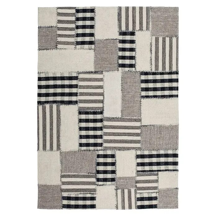 Kayoom Wollteppich Liana 214 (Natur, 230 x 160 cm, 90 % Wolle, 10 % Baumwolle)