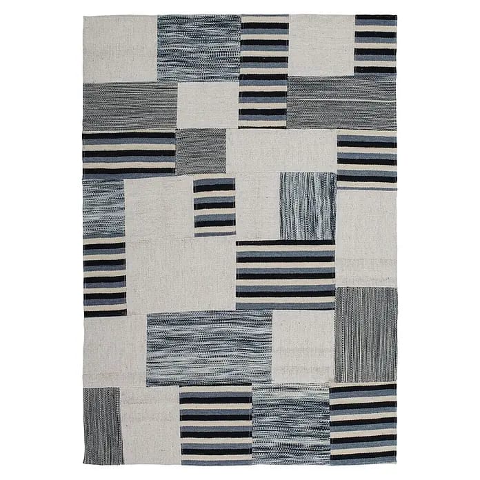 Kayoom Wollteppich Liana 212 (Natur, 230 x 160 cm, 90 % Wolle, 10 % Baumwolle)