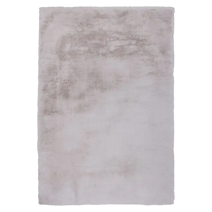 Kayoom Fellteppich Luxe 525 (Polargrau, 230 x 160 cm, 90 % Polyester, 10 % Wolle)