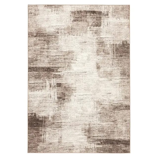 Kayoom Kurzflorteppich Visionary 127 (Beige, 290 x 200 cm, 80 % Polyester, 20 % Baumwolle)