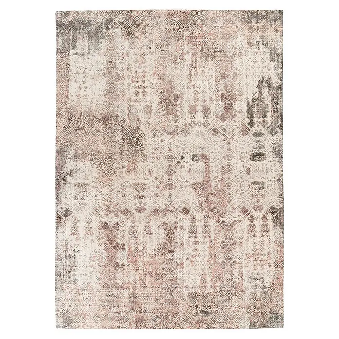 Kayoom Flachgewebeteppich Perry 225 (Rost, 170 x 120 cm, 75 % Baumwolle, 25 % Polyester)