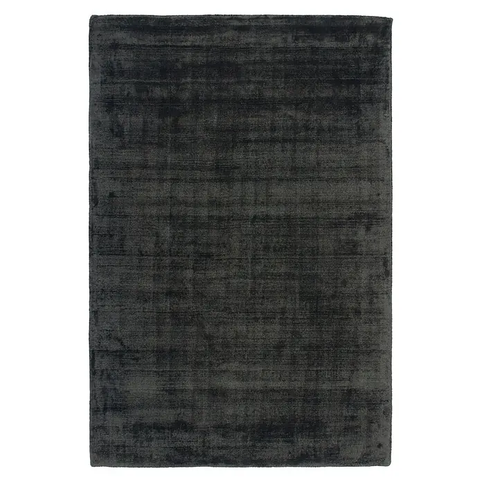 Kayoom Kurzflorteppich My Raaja 230 (Anthrazit, 170 x 120 cm, 100 % Viskose)