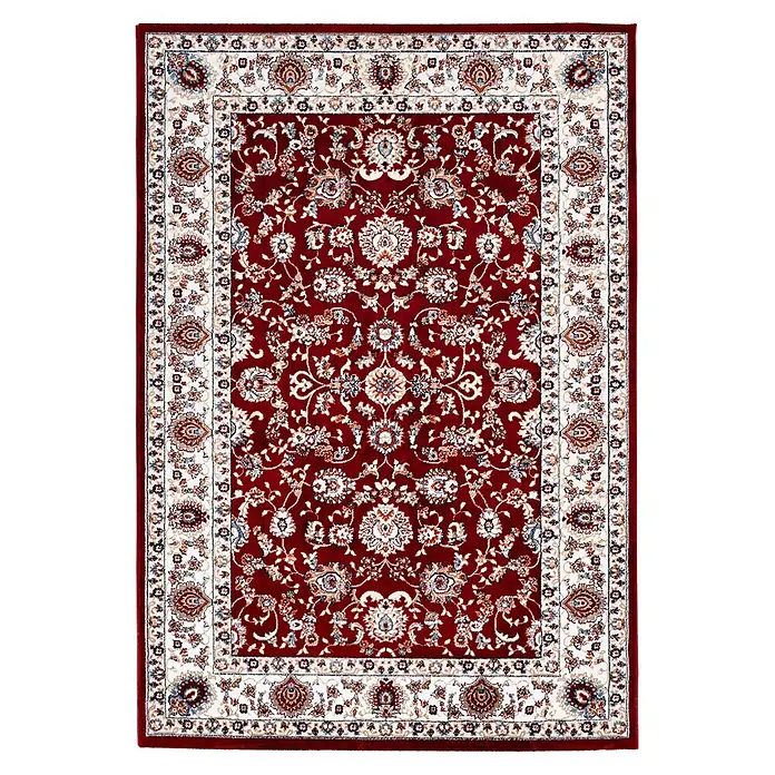 Kayoom Kurzflorteppich Safa 751 (Rot, 170 x 120 cm, 100 % Polyester)