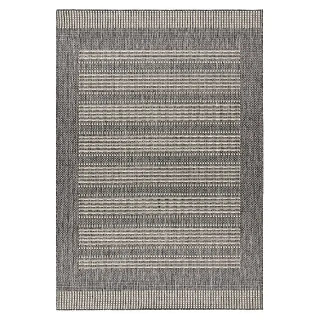 Kayoom Outdoor-Teppich Nibru 125 (Silber, 290 x 200 cm, 100 % Polypropylen)