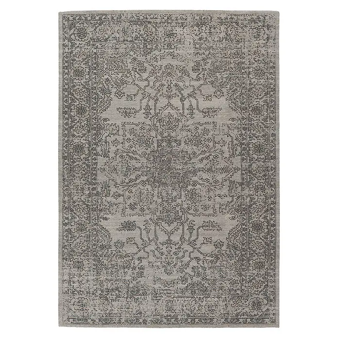 Kayoom Flachgewebeteppich Perry 325 (Grün/Taupe, 170 x 120 cm, 75 % Baumwolle, 25 % Polyester)