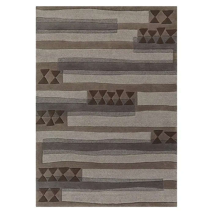 Kayoom Kurzflorteppich Spirit 3116 (Olive, 240 x 170 cm, 100 % Modacryl)