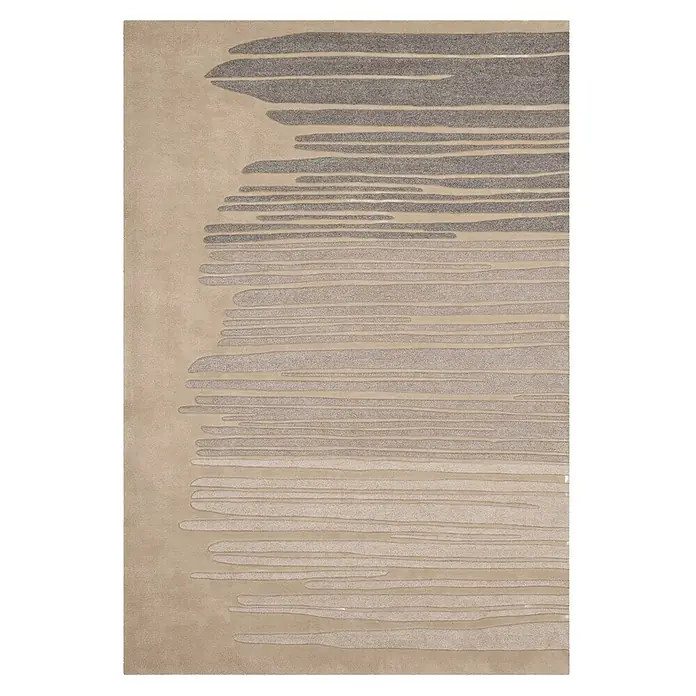 Kayoom Kurzflorteppich Spirit Frisee 7103 (Beige, 140 x 70 cm, 100 % Modacryl)