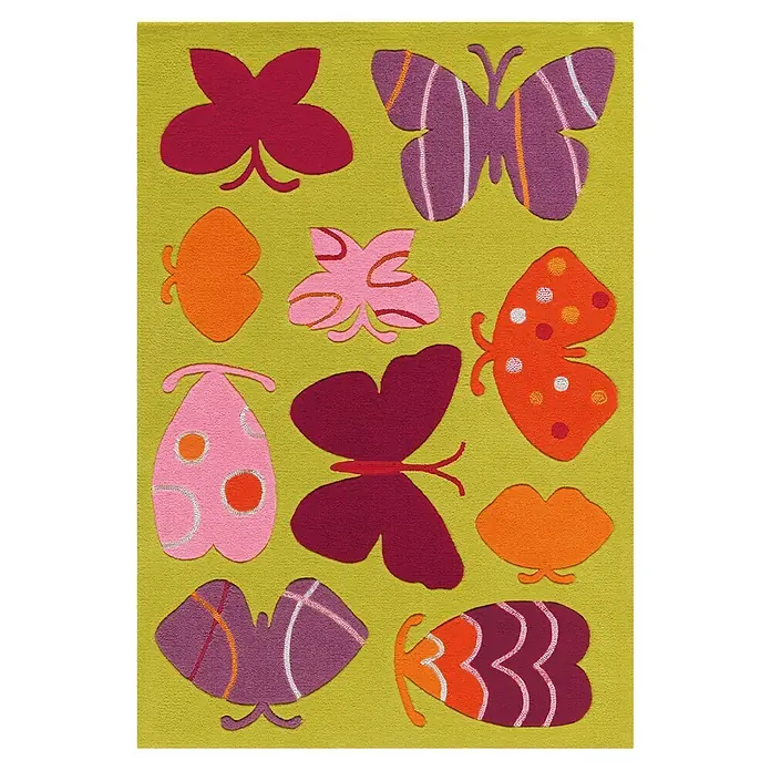 Kayoom Kurzflorteppich Spirit Glowy 3140 (Multi, 160 x 110 cm, 100 % Modacryl)