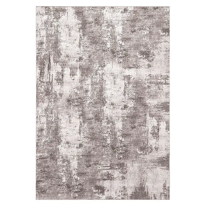 Kayoom Kurzflorteppich Visionary 132 (Taupe, 230 x 160 cm, 80 % Polyester, 20 % Baumwolle)