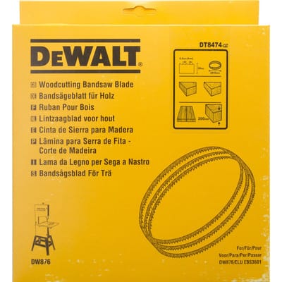 DT8474 Dewalt Lame pour scie à ruban Dewalt DT8474-QZ 2215mm largeur 20mm