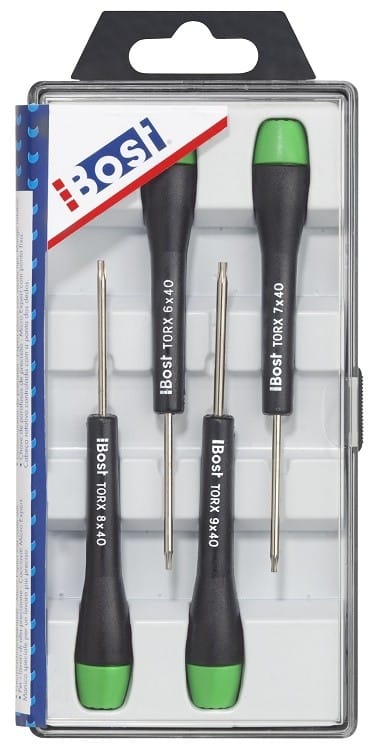 Bost - Schraubendreherkoffer Expert micro - 4 Stück torx : T6 - T7 - T8 - T9 - 648910