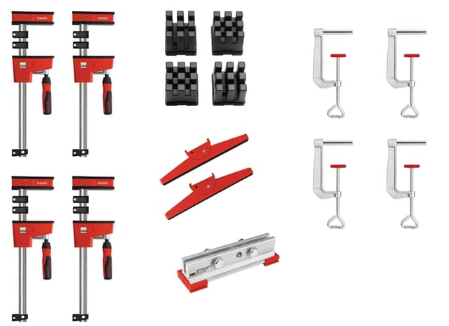 Korpuszwingen-Aktion-Set kre-set-a 12 tlg. - Bessey