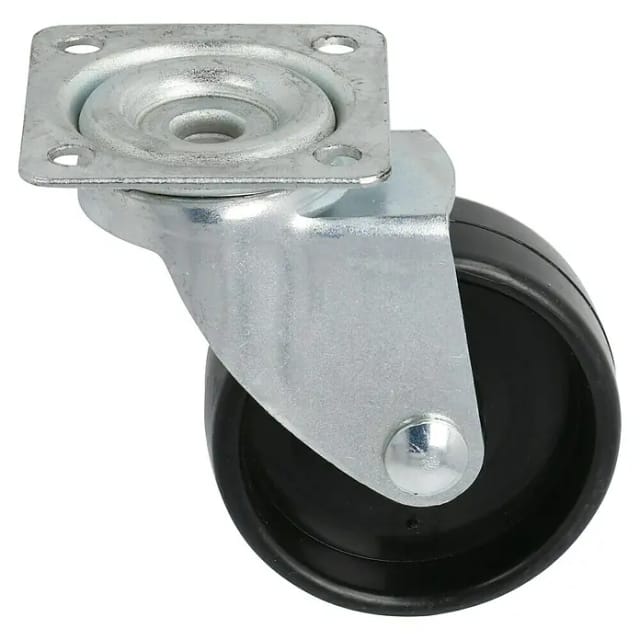 Lenkrolle 50 x 19 x 66 mm, Tragkr. 35kg Möbelrollen