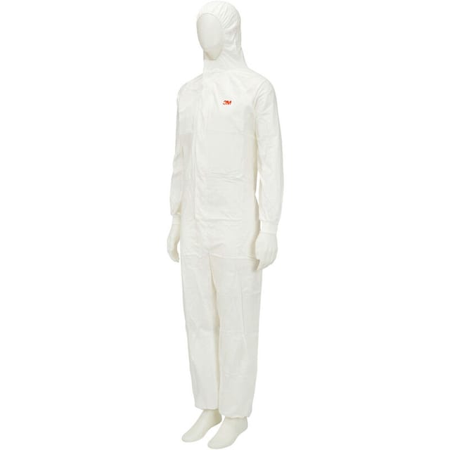3M 4545L Schutzanzug 4545 Kleider-Größe: L Weiß